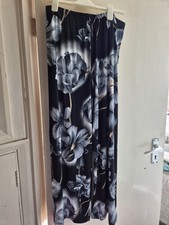 Brand New Black Floral Wide
