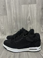 Osiris Peril Black Suede Skate Shoes UK Size 8 Brand New 