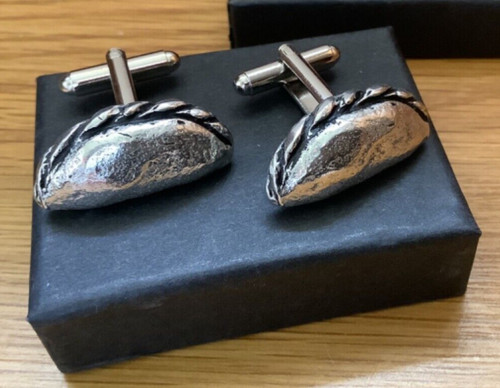 Cornish pasty metal and pewter - metal,