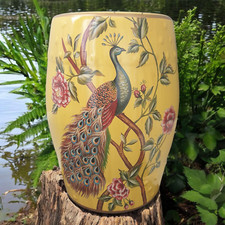 Chinese Ceramic Garden Stool /
