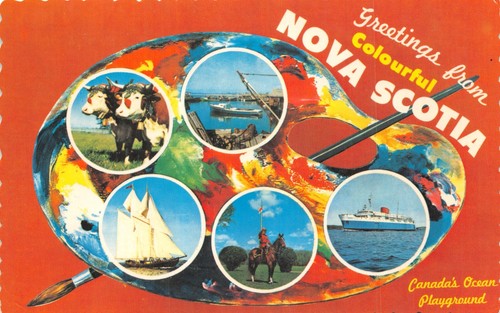Canadian postcard states - canadian,