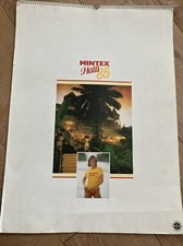 Mintex Haiti Calendar 1985 calendar. The sun newspaper Page 3 Girl Girls