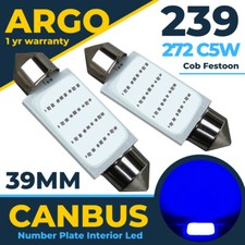 239 272 C5w Led Blue Cob