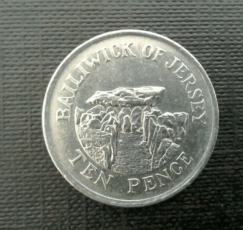 1992 bailiwick jersey 10p - of,