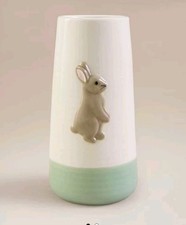  Vase Bunny Rabbit Stoneware