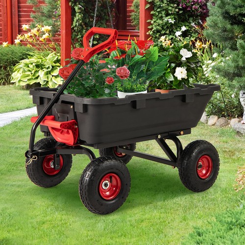 Garden dump cart heavy - heavy, duty