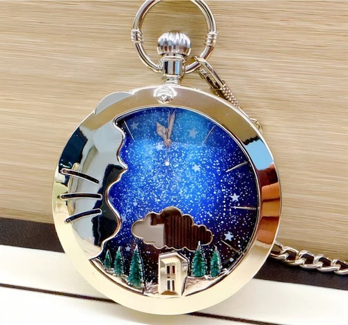Musical starry night sky moon - starry,