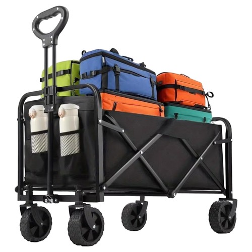 Folding beach trolley wagon - folding,