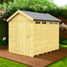 Total Sheds Apex Security Shed Pressure Treated Tanalised Shed Free Delivery