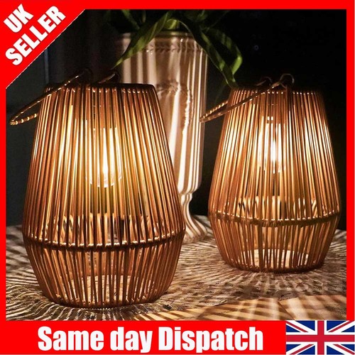 Solar garden lanterns - 2x,