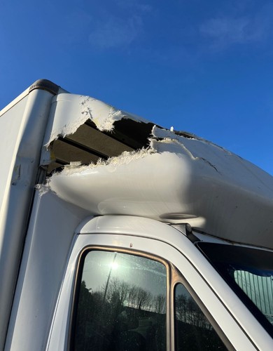 Luton box body repairs - body,