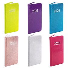 2026 Diary Slim Glitter Week