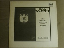 ROSA PONSELLE RECORDED