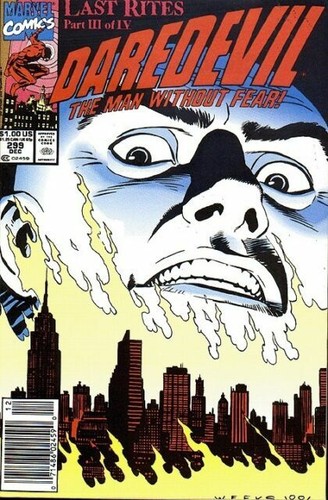 Daredevil comic issue 299 - daredevil, #299