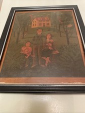 ORIGINAL Folk Art Family