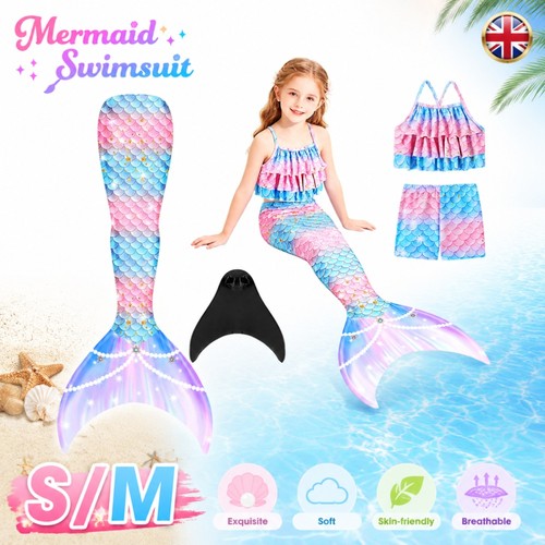 Girls mermaid tail swimming - girls,