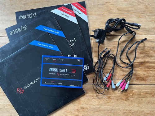Rane scratch live sl3 audio - sl3, dj