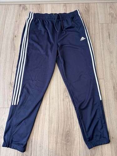 Adidas navy track pants - pants, men's