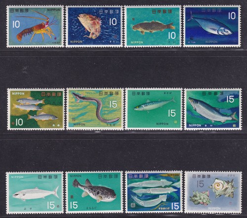 Japan stamp 1965 - stamp, fishery