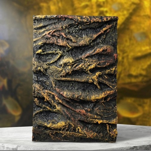 Rock aquarium background - 3d,