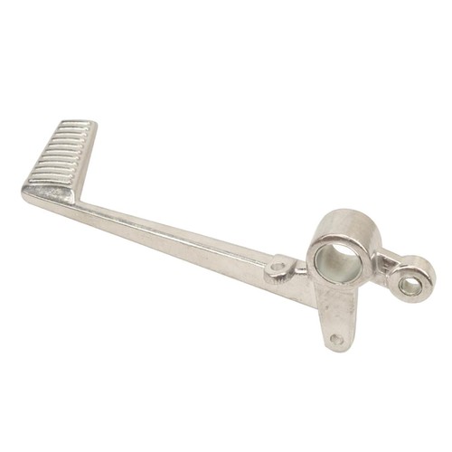 Aluminum rear brake lever foot