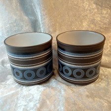 Pair Of HORNSEA Pottery Mugs