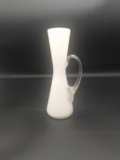 Vintage Hand Blown White Cased