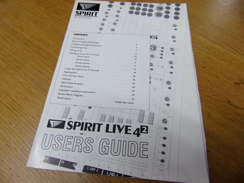 Soundcraft spirit live 2 - soundcraft, 4/2