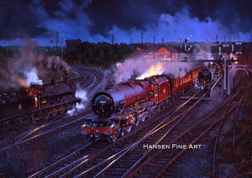 Princess lms railway engine - lms,