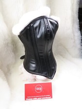 Neck Corset (Faux Leather, steel bones, Pink, Black, White) goth, metal, choker