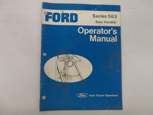 Ford series 563 bale handler - ford,