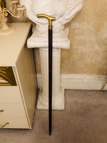 Walking stick wooden wood - stick,