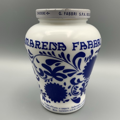Italian opaline milk - opaline, jar