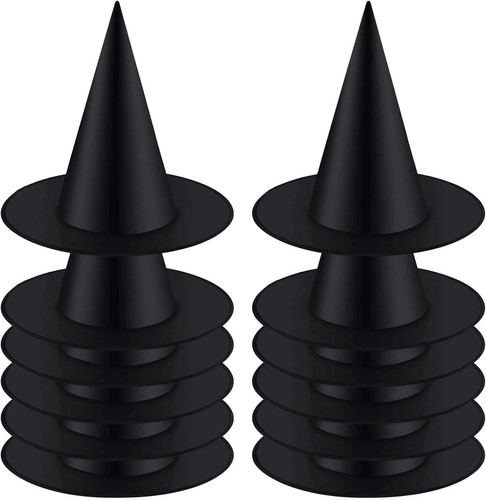 12pcs halloween witch - 12pcs, hat