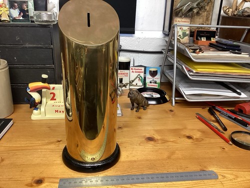 Old world war brass shell - world,