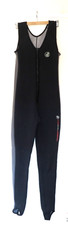 Rooster Race Skin Zip Up Black Neoprene Foot Straps. Size Medium Tall. VGC.