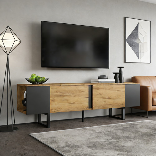 Cabinet console 180cm - cabinet, media