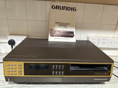 Grundig 2x4 video 2000 v2000 - grundig,