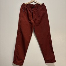 Tres Bien Alpine Trousers Nylon Track Pants Mens MEDIUM 48 Burnt Y2K Prada