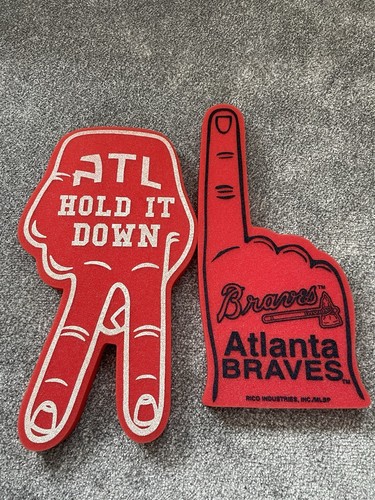 Foam fingers atlanta braves - foam,