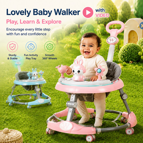 Baby walker rocker push along - baby,