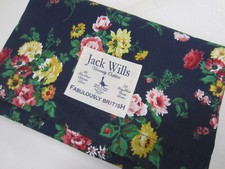 JACK WILLS LONDON Navy Blue English Cottage Core Floral TWIN DUVET COVER