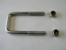 M10 zinc plated square u-bolts