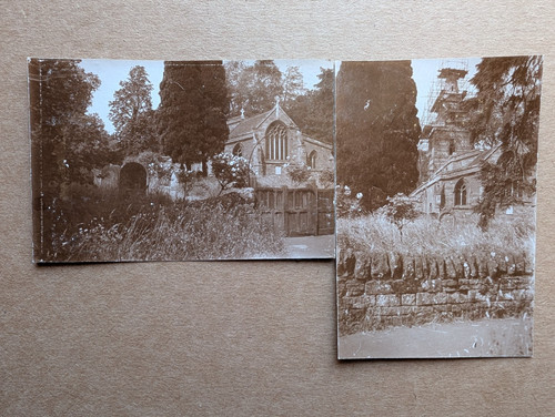 Old vintage photo - vintage, church