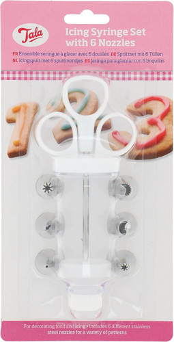 Tala icing syringe - set, 6