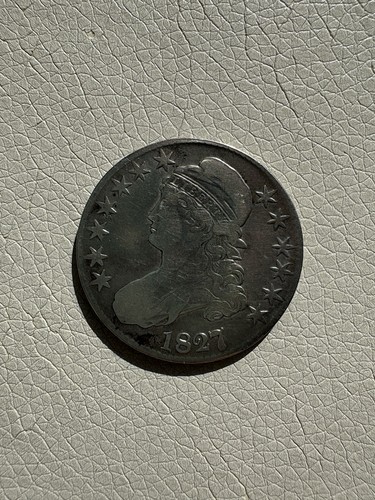 Usa half dollar 1827 silver - usa,