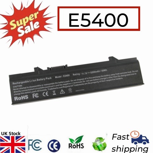 E5400 battery for - for, dell