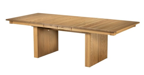 Trestle dining table solid - dining,