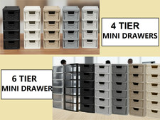 4/6 Tier Mini Storage Drawer