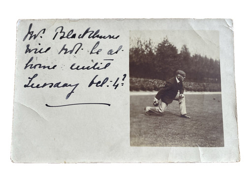 1930s photo postcard - , wealthy